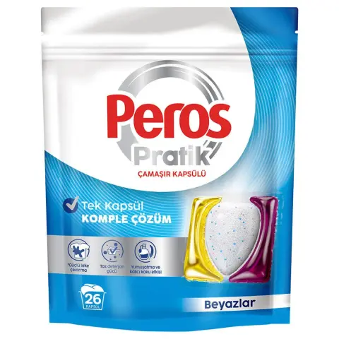 PEROS SIVI KAPSÜL DET.26'Lİ BEYAZLAR 421G 1*6