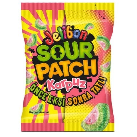 KENT JELİBON 80GR SOUR PATCH KARPUZ 1*24