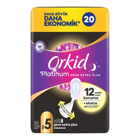 ORKİD PLATİNUM DAHA EKO 5GECE EXTRA PLUS 20'Lİ 1*6