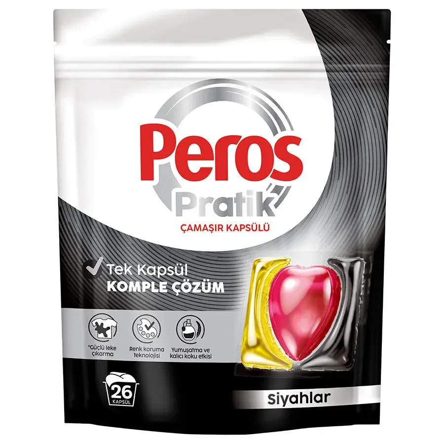 PEROS SIVI KAPSÜL DET.26'Lİ SİYAHLAR 421G 1*6