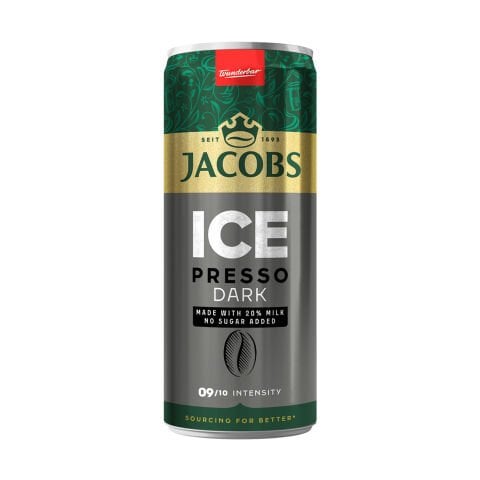 JACOBS 250ML ICEPRESSO DARK 1*12