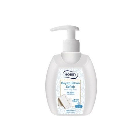 HOBBY SIVI SABUN PR.300ML BEYAZ SABUN SAFLIĞI 1*12