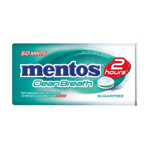 MENTOS Ş.H2 CLEAN INTENSEMINT 35GR TNK 1*12