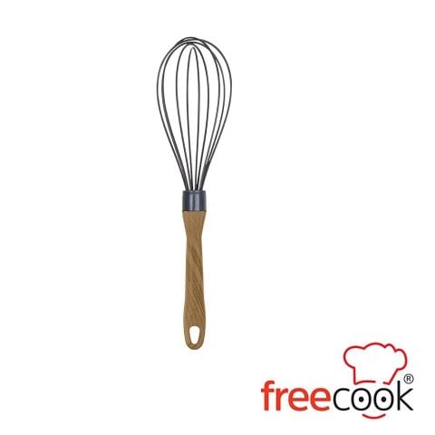 FREECOOK ÇIRPICI SİLİKON AHŞAP SAPLI 29CM OKY-089 1*72