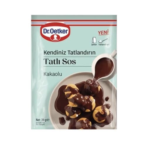 DR.OETKER.S.TATLI SOS KAKAOLU 39G KENDİNİZ TATLANDIRIN 1*12