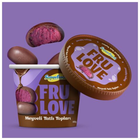 SÜPERFRESH FRULOVE ORMAN MEYVELİ ÇİK.KAP. 140GR 1*8
