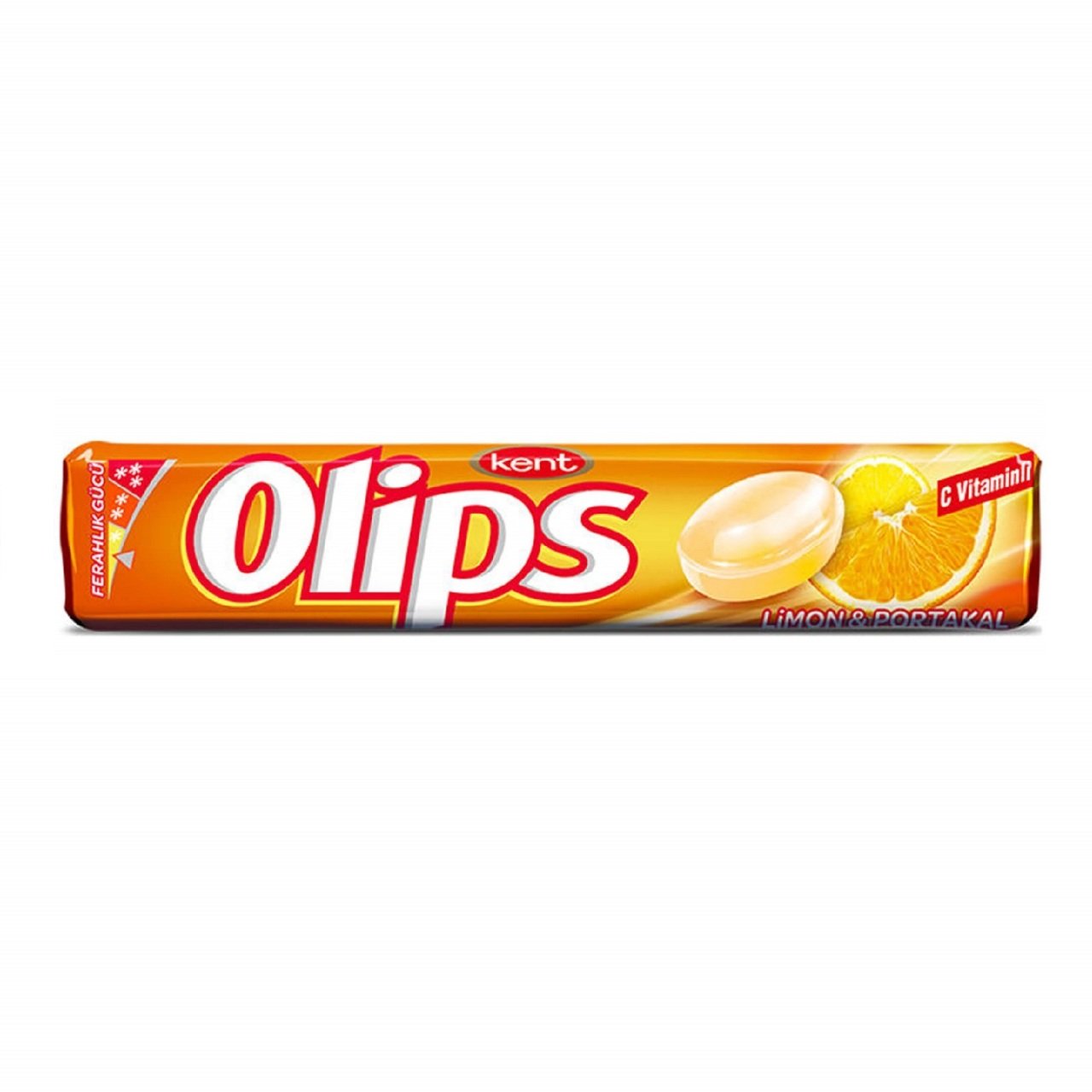 KENT ŞEKER OLİPS STİCK LİMON PORTAKAL 28GR 1*24