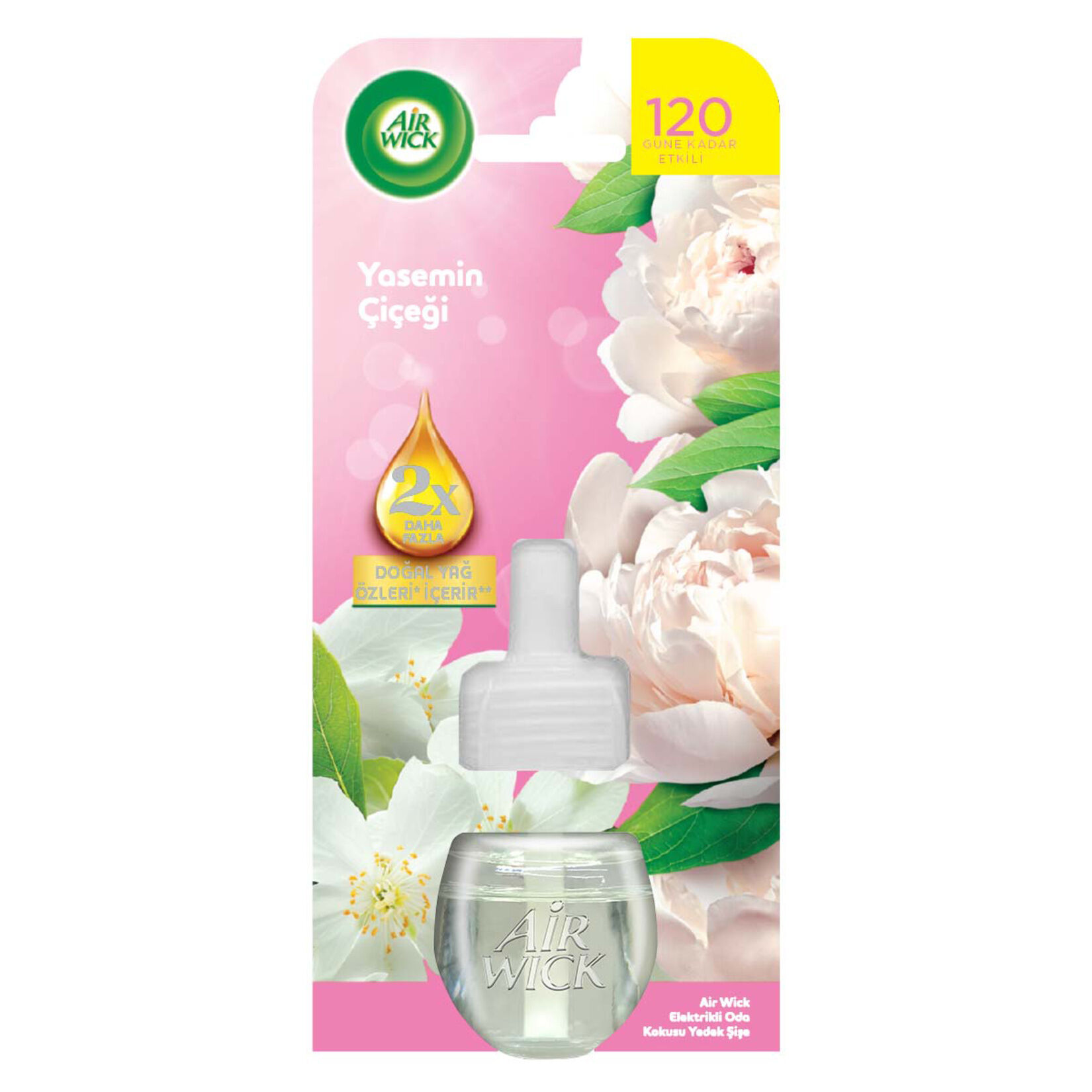 AİR WİCK ODA KOKUSU YEDEK 19ML YASEMİN ÇİÇEĞİ ELEKTRİKLİ 1*6