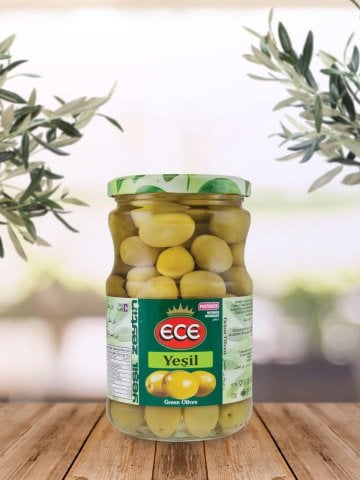 ECE YEŞİL ZEYTİN 720CC CAM NET:400GR KOD:3011 1*12
