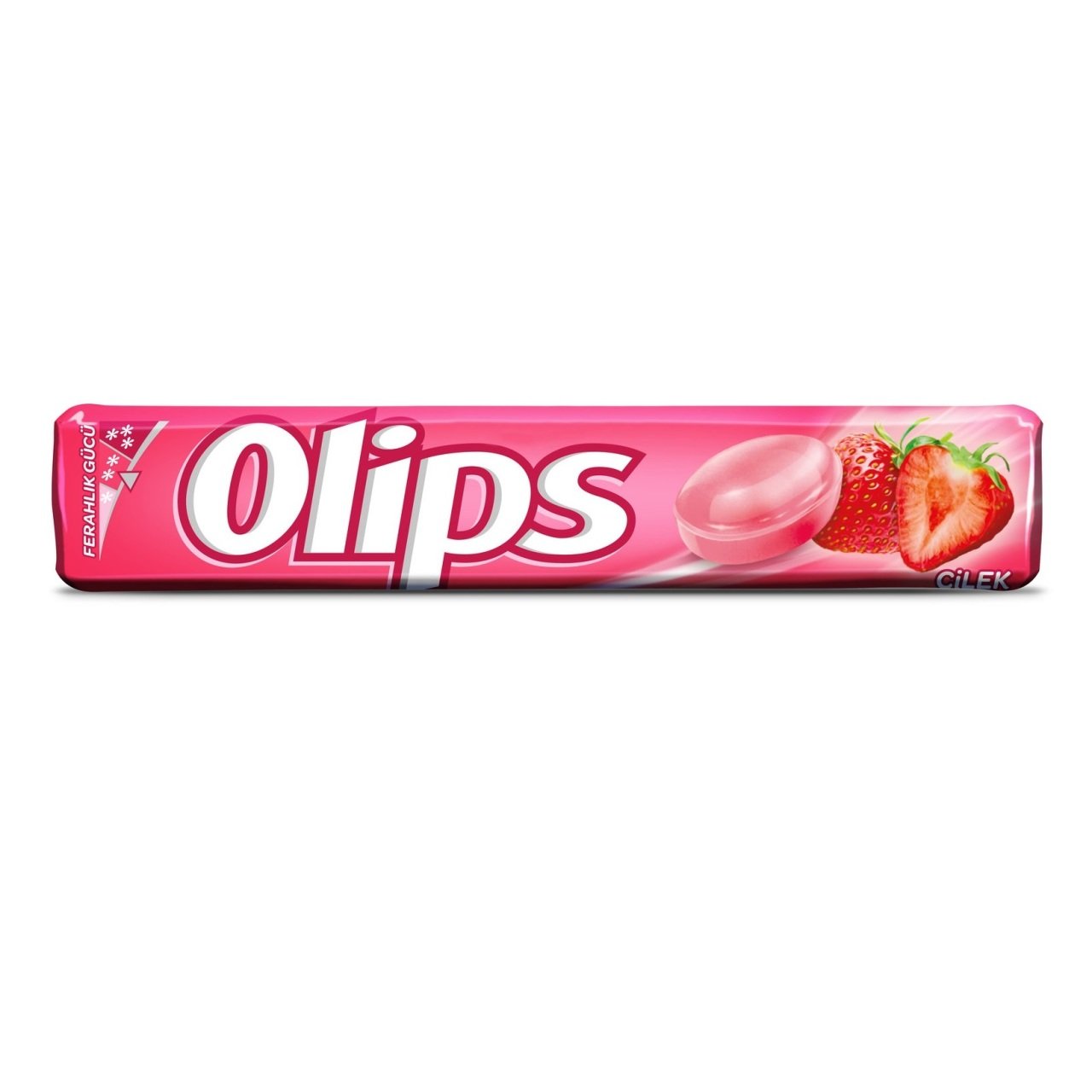 KENT ŞEKER OLİPS STİCK ÇİLEK  28GR 1*24
