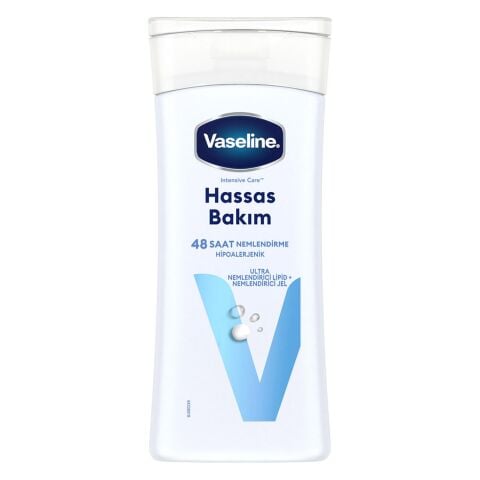 VASELİNE VÜCUT LOSYONU 200ML HASSAS BAKIM 48SAAT 1*6