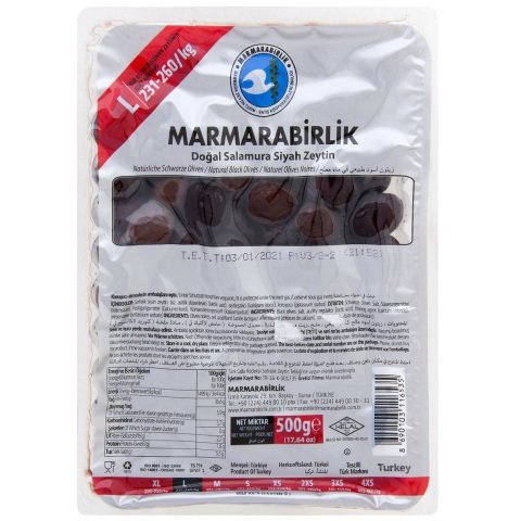 MARMARA BİRLİK V.231-260 HİPER-L 500G GEMLİK SALAMUR 1*24