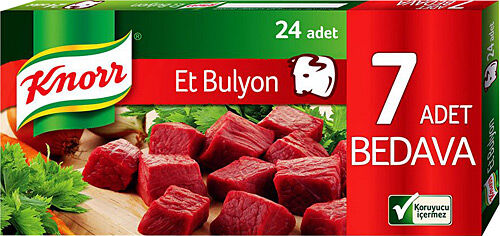 KNORR BULYON 24LÜ ET AROMALI 12LT 24*10 (240GR) 1*32