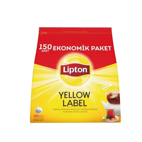 LİPTON DEMLİK LYL YELLOW LABEL 150'Lİ 480G KİLİTLİ POŞET 1*8