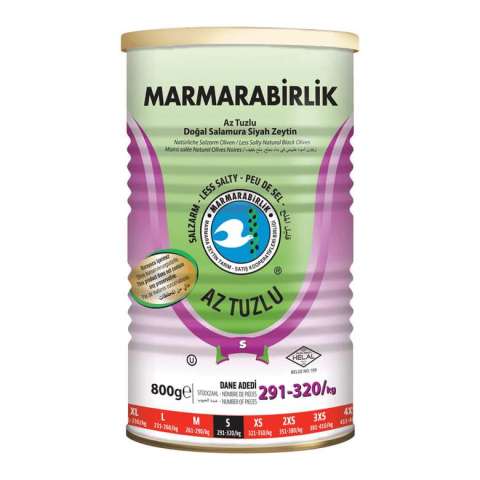 MARMARA BİRLİK AZ TUZLU HUSUSİ 800GR TNK S(291-320) 1*6