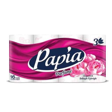 PAPİA TUVALET KAĞIDI 16LI EGZOTİK 1*3