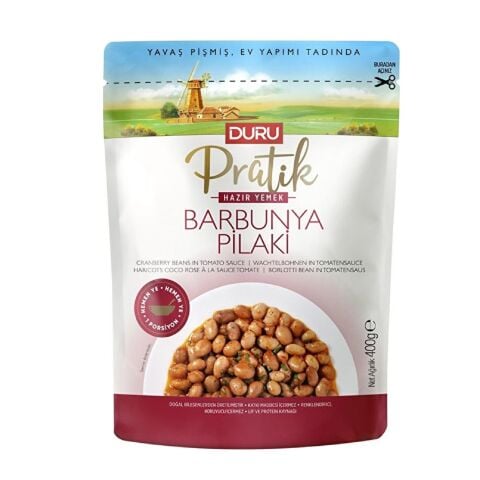 DURU BAK.PRATİK BARBUNYA PİLAKİ 400G 1*8