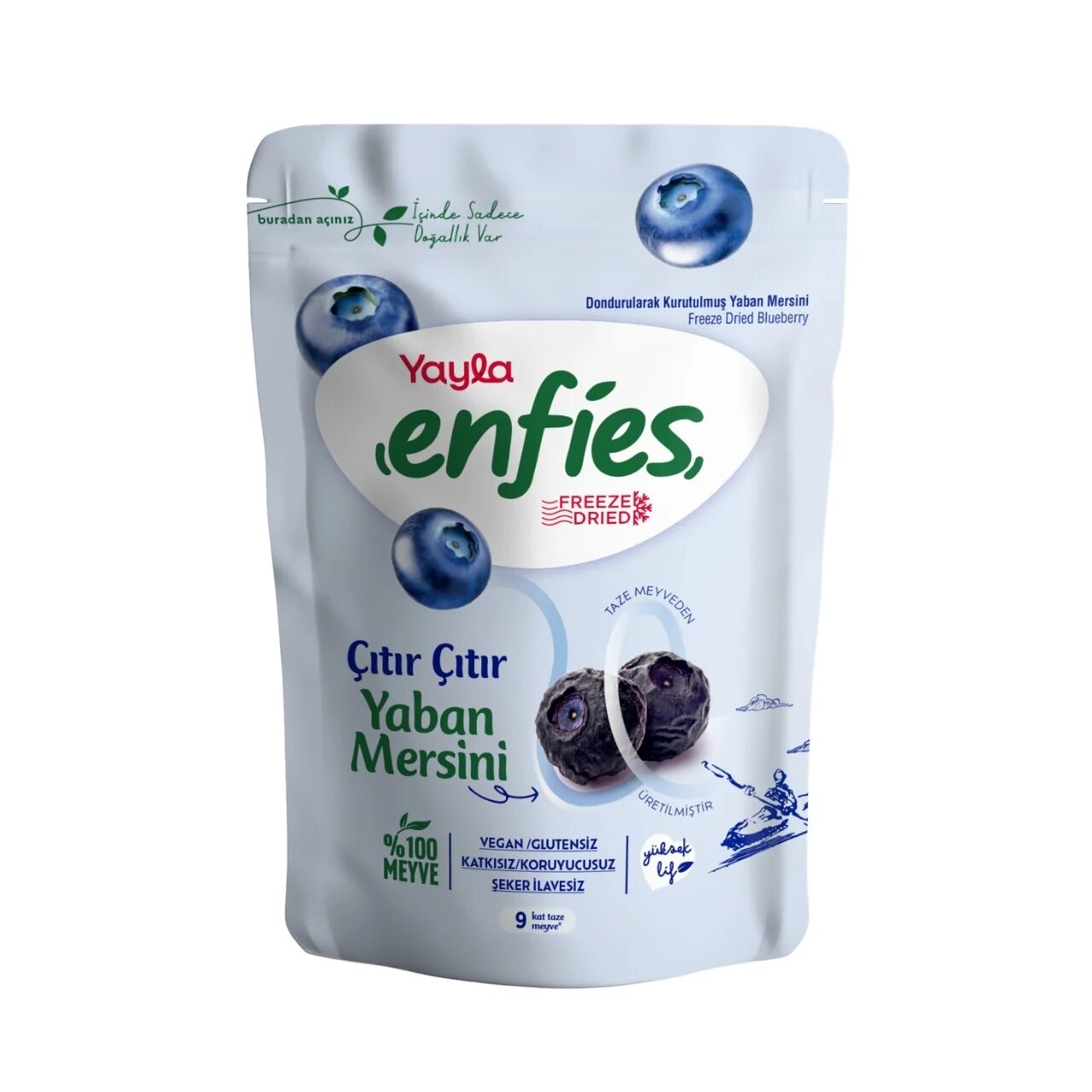 YAYLA ENFİES KURU MEYVE 15G YABAN MERSİNİ 1*18