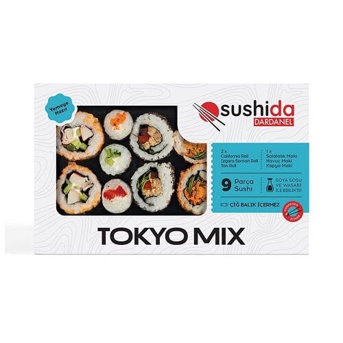 DARDANEL..SUSHİDA TOKYO MİX SUSHİ 190GR