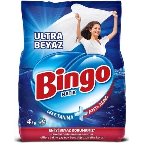 BİNGO M.4KG ULTRA BEYAZ 1*1