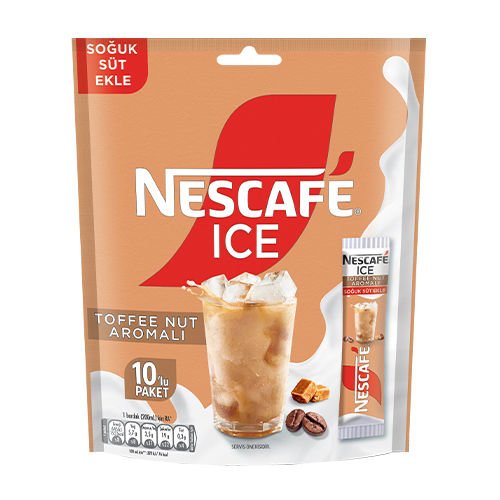 NESCAFE 10'LU 3İN1 ICE TOFFEE NUT 1*12