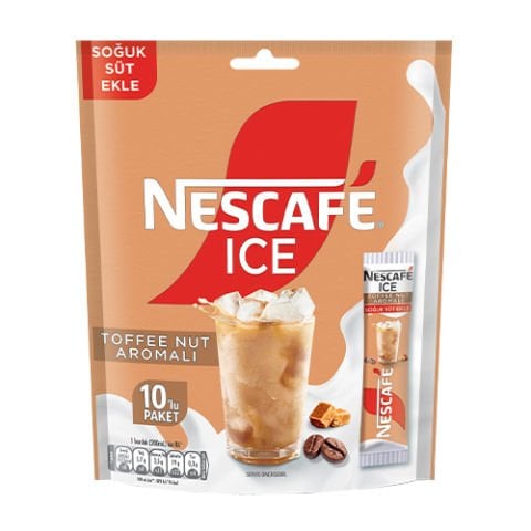NESCAFE 10'LU 3İN1 ICE TOFFEE NUT 1*12