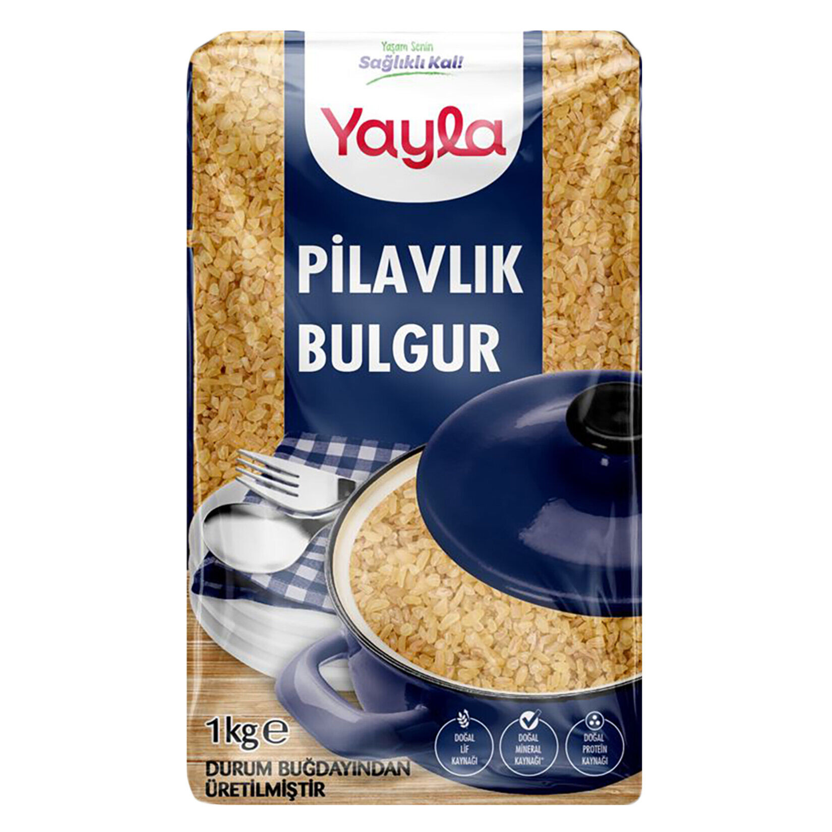 YAYLA BULGUR 1KG PİLAVLIK 1*16
