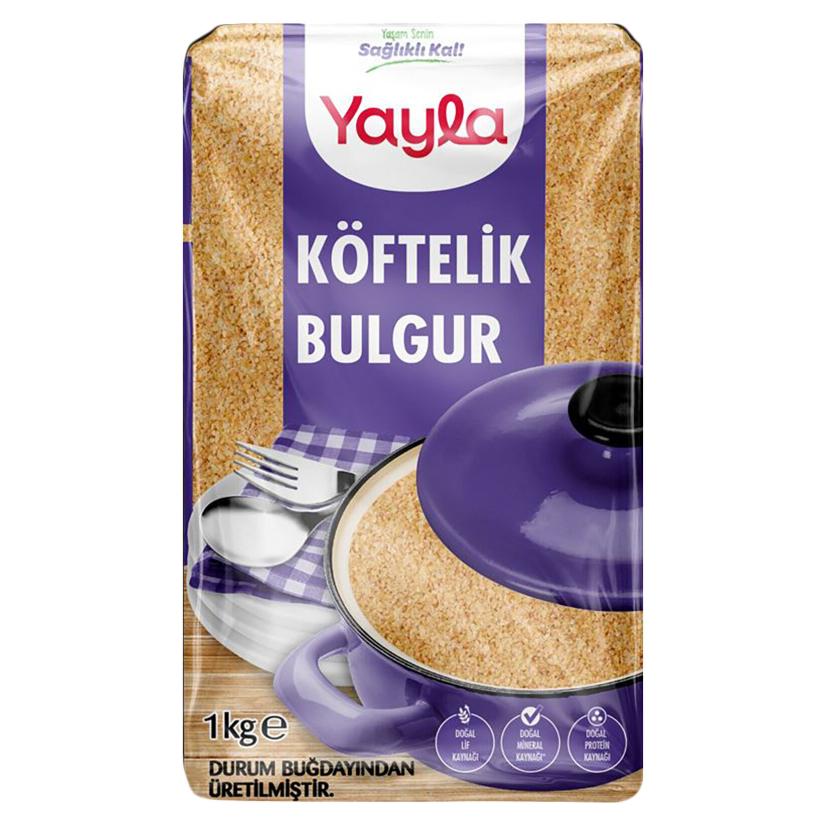 YAYLA BULGUR 1KG KÖFTELİK 1*16