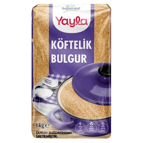 YAYLA BULGUR 1KG KÖFTELİK 1*16