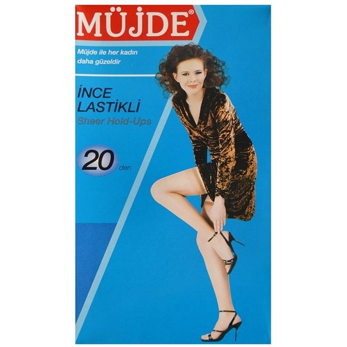 MÜJDE L.NO:57 TEN LASTİKLİ ÇORAP 1*6