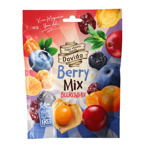 DOVİDO KURU MEYVE 100G BERRY MİX 1*10