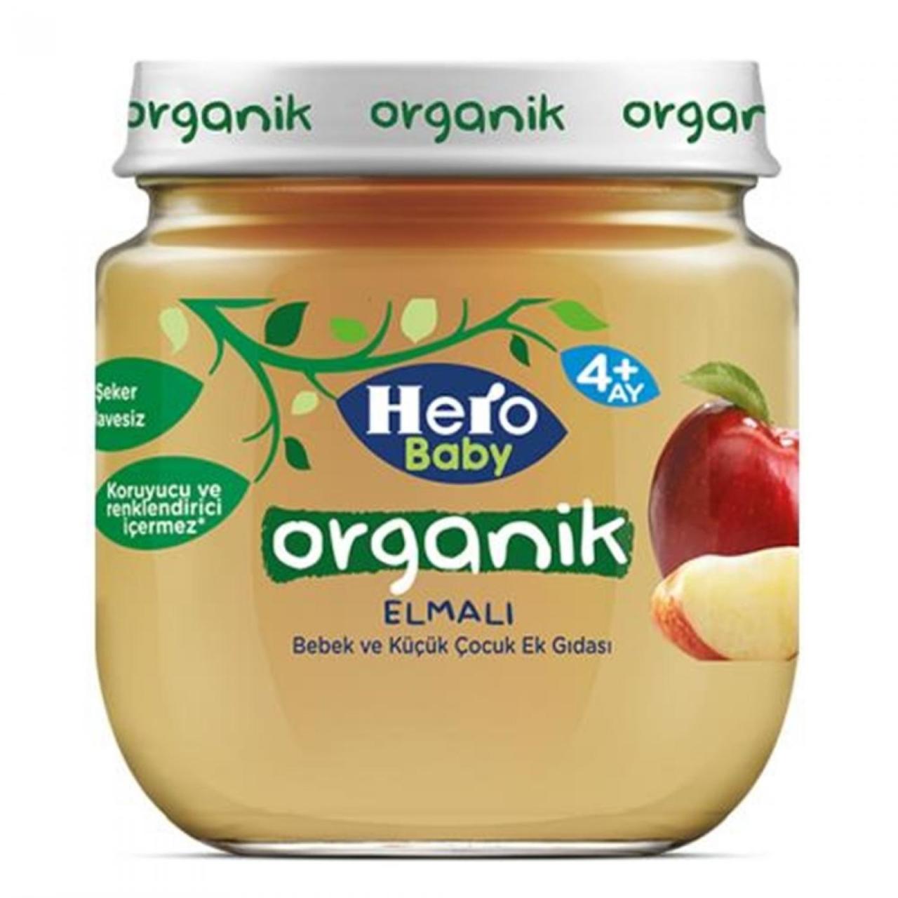 HERO BABY CAM 120GR ORGANİK ELMA 5982-08 1*6