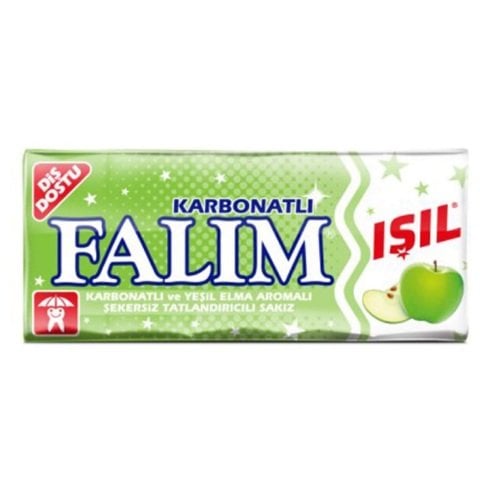 KENT SAKIZ FALIM 5Lİ IŞIL KARBONATLI YEŞİL ELMALI 8GR 1*20