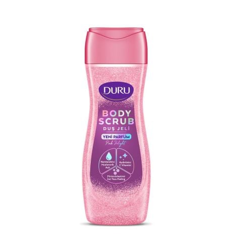 DURU DUŞ J.450ML BODY SCRUB PİNK DELİGHT 1*12