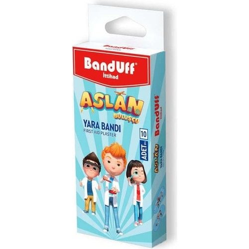 BANDUFF YARA BANDI 10'LU TRT ÇOCUK ASLAN BULUŞÇU 1*15