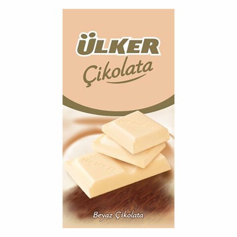 ÜLKER C.TABLET 70GR BEYAZ ÇİKOLATA 1577-06
