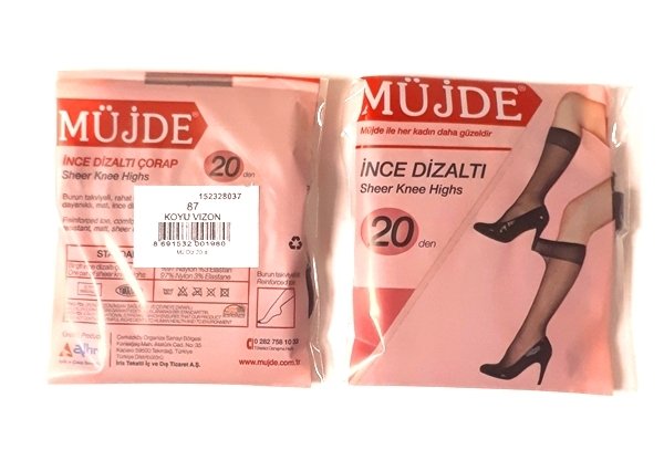 MÜJDE D.87 KOYU VİZON 1*12