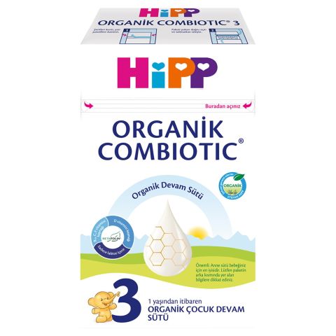 HİPP COMBIOTIC 3 600G ORGANİK DEVAM SÜTÜ 1 YAŞ 1*4