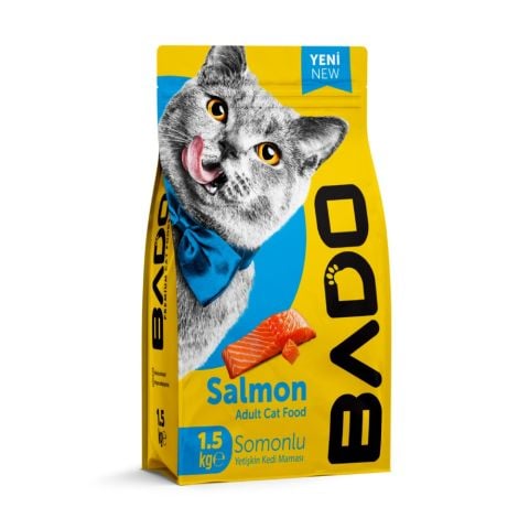 KEDİ M.BADO 1,5KG YETİŞKİN SOMONLU 1*10