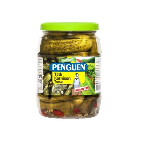 PENGUEN TURŞU KORNİŞON 670GR NO:1 1*12