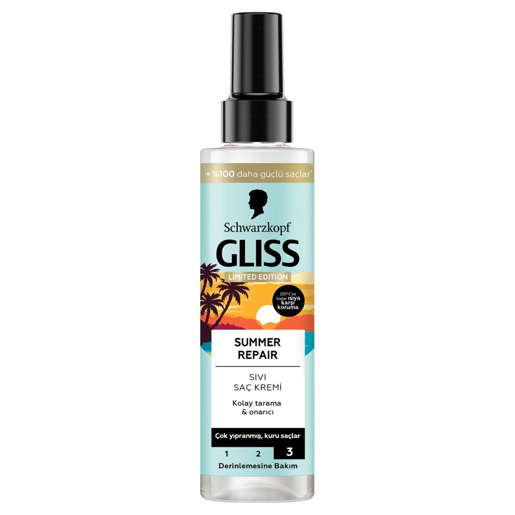 GLISS S.KR.SPR.200ML SUMMER REPAIR ÇOK YIPRANMIŞ KURU SAÇ 1*6