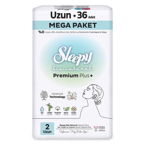 SLEEPY PED BİO MEGA PREMİUM 2UZUN 36'LI 1*12