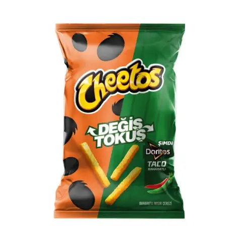 CHEETOS DEĞİŞ TOKUŞ 100GR 1*10