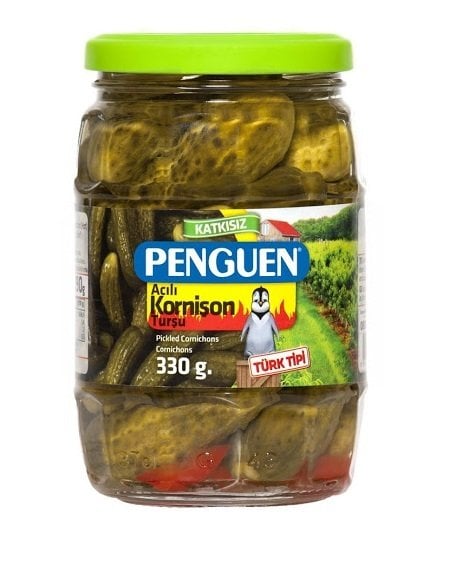 PENGUEN TURŞU KORNİŞON ACI 680GR NO:1 1*12