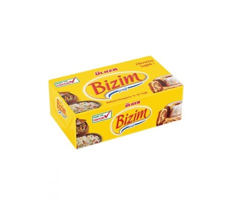 ÜLKER BİZİM MARGARİN PAKET 250GR 6082-00 1*48