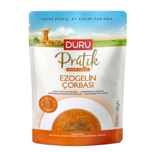 DURU PRATİK HAZIR ÇORBA EZOGELİN 250ML 1*8