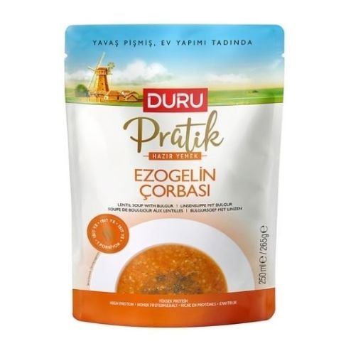 DURU PRATİK HAZIR ÇORBA EZOGELİN 250ML 1*8