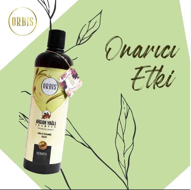 ORBIS ŞAMPUAN 700ML+700ML ARGAN YAĞLI KURU VE YIPRANMIŞ SAÇ 1*7