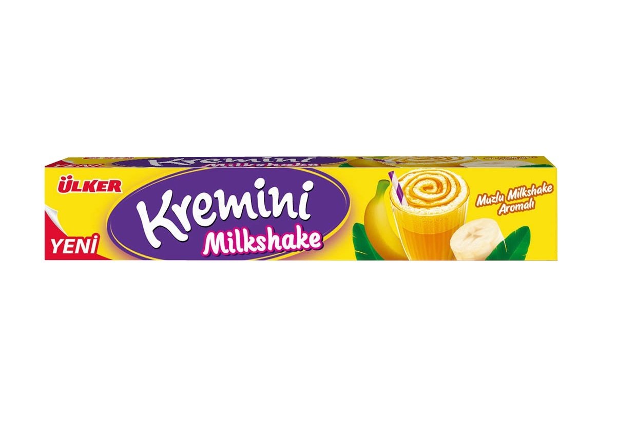 ÜLKER Ş.KREMİNİ  MUZLU MİLKSHAKE 41GR 537-01 1*12*20