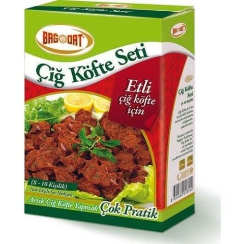BAĞDAT .ÇİĞ KÖFTE SETİ ETLİ 500GR 1*8